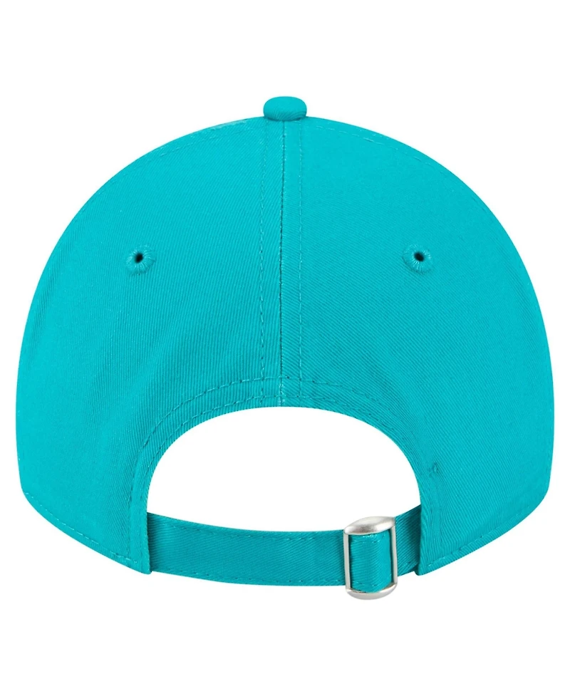 New Era Big Girls Aqua Miami Dolphins Cheer 9TWENTY Adjustable Hat