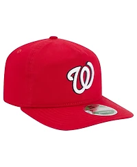 New Era Men's Red Washington Nationals Team 19TWENTY Adjustable Hat