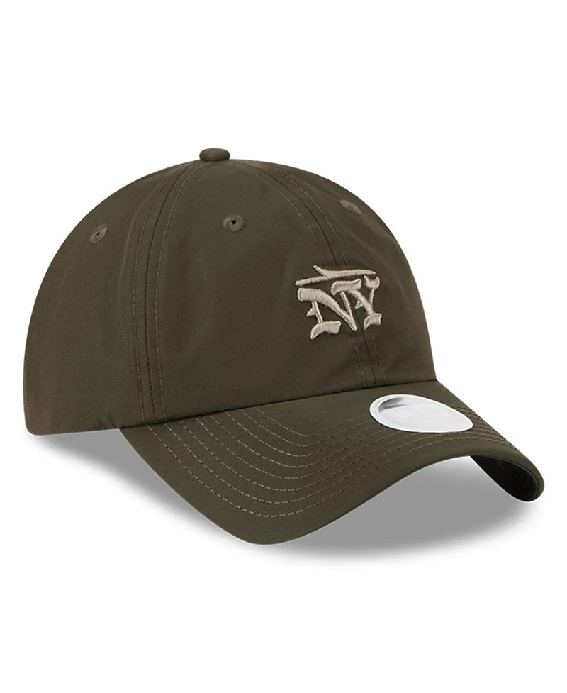 New Era Women's Gotham Green New York Jets 2025 Rivalries Collection Pony Tail Adjustable Hat