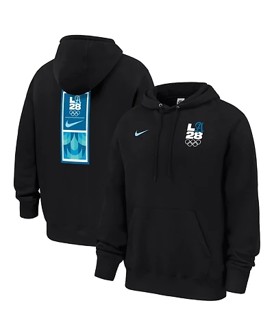 Nike Men's Black LA28 Superbloom Club Fleece Hoodie