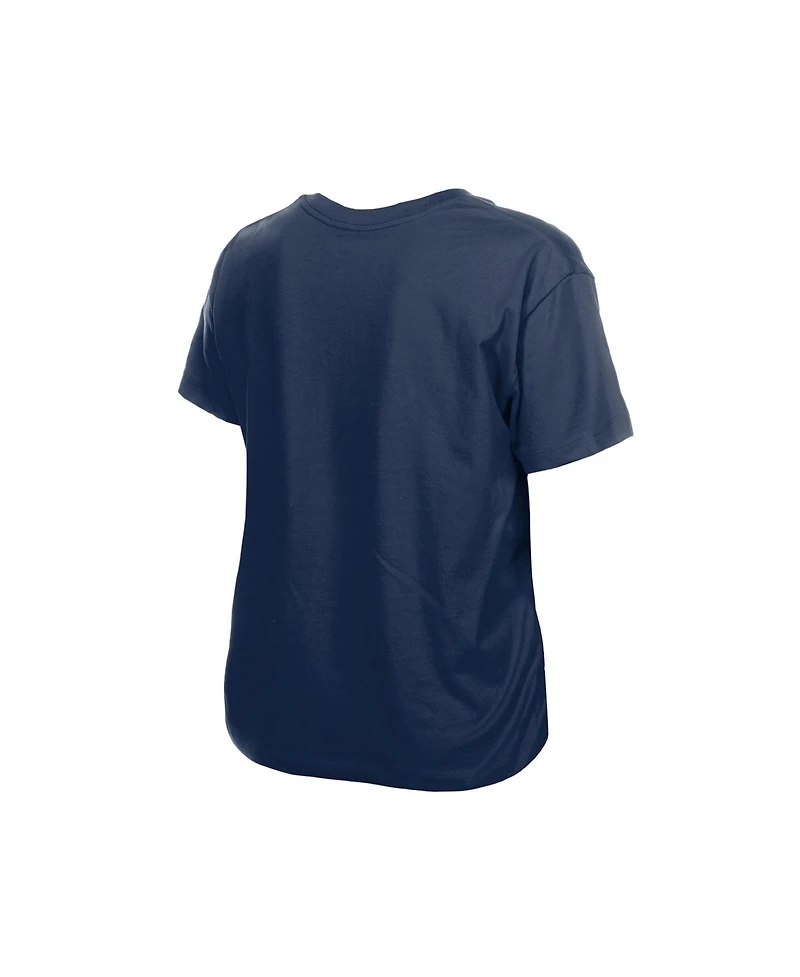 New Era Women's Detroit Tigers V-Neck Short-Sleeve Cotton T-Shirt
