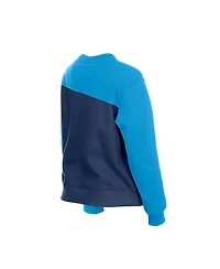 New Era Women's Philadelphia Phillies Fleece Color Block Crewneck Sweatshirt