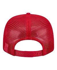 New Era Men's Scarlet San Francisco 49ers Contest 9SEVENTY Adjustable Trucker Hat