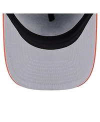 New Era Men's Black/Orange San Francisco Giants Arched A-Frame 9FIFTY Adjustable Hat
