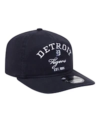 New Era Men's Navy Detroit Tigers Stacked 19TWENTY Adjustable Hat
