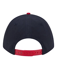 New Era Men's Navy/Red Atlanta Braves Team Loyal 9FORTY M-Crown Adjustable Hat
