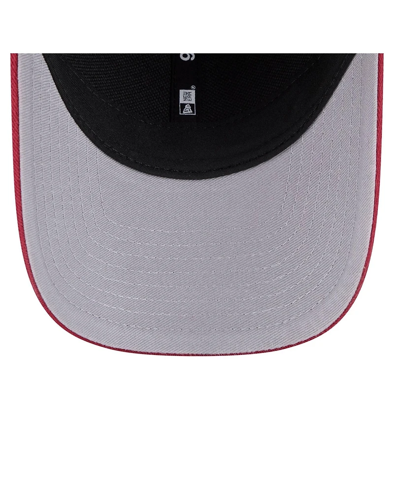 New Era Men's Black/Red Arizona Diamondbacks Team Loyal 9FORTY M-Crown Adjustable Hat