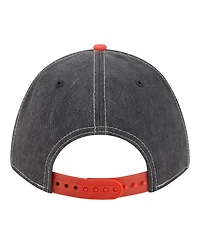 New Era Men's Black/Orange Baltimore Orioles Felt M-Crown 9FORTY Adjustable Hat