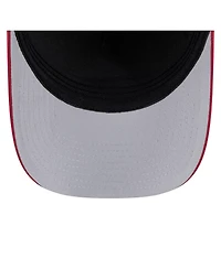 New Era Men's Black/Red Arizona Diamondbacks Rope M-Crown A-Frame 39THIRTY Flex Hat