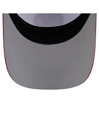 New Era Men's White/Red Tampa Bay Buccaneers Patch 39THIRTY A-Frame M-Crown Perforated Flex Hat