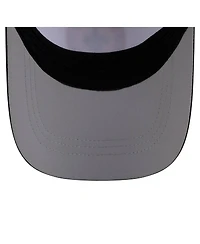 New Era Men's White/Black Orleans Saints Patch 39THIRTY A-Frame M-Crown Perforated Flex Hat