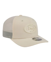 New Era Men's Cream San Francisco 49ers Color Pack 9SEVENTY Adjustable Hat