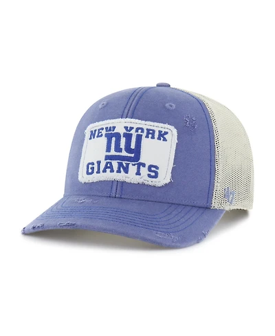 '47 Brand Men's Blue New York Giants Egremont Well-Worn Adjustable Trucker Hat