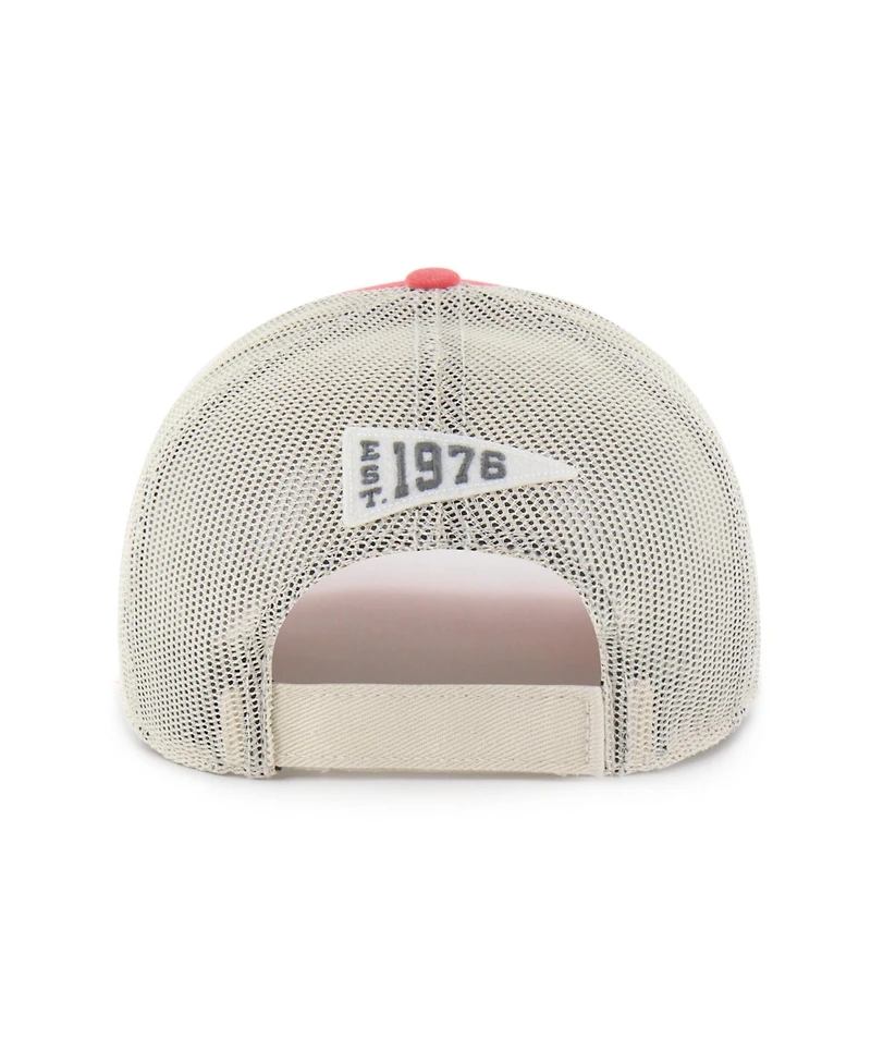'47 Brand Men's Red Tampa Bay Buccaneers Egremont Well-Worn Adjustable Trucker Hat