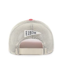 '47 Brand Men's Red Tampa Bay Buccaneers Egremont Well-Worn Adjustable Trucker Hat