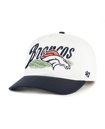 47 Brand Men's Cream Denver Broncos Enfield Hitch Adjustable Hat