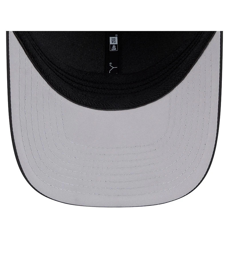 New Era Men's Black Minnesota Twins Metallic 39THIRTY M-Crown Flex Hat