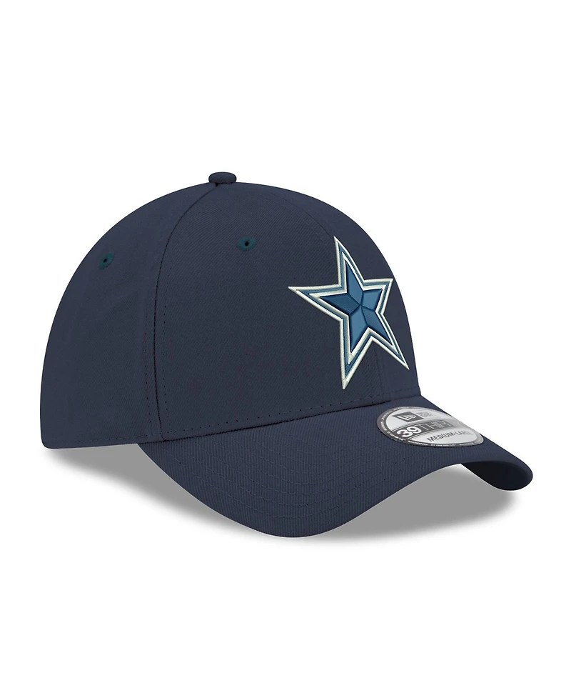 New Era Men's Navy Dallas Cowboys Core Team 39THIRTY Flex Hat