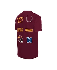 New Era Men's Burgundy Washington Commanders Match T-Shirt
