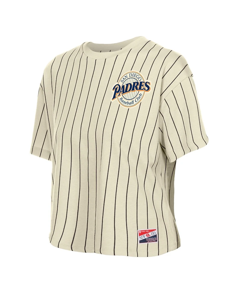 New Era Women's San Diego Padres Boxy Cropped T-Shirt