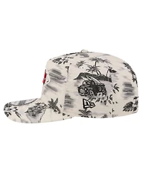 New Era Men's White Kansas City Chiefs Tropics 19TWENTY Adjustable Hat