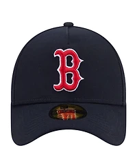 New Era Men's Navy Boston Red Sox A-Frame 59FORTY Fitted Hat