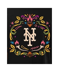 New Era Men's Black York Mets Dia de los Muertos T-Shirt