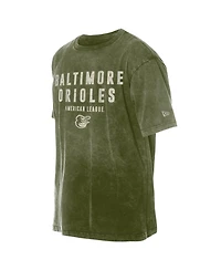 New Era Men's Olive Baltimore Orioles 2026 Armed Forces Day T-Shirt