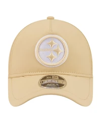 New Era Men's Tan Pittsburgh Steelers Apex 9FORTY Adjustable Hat