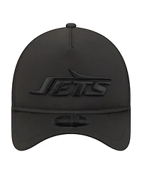 New Era Men's Black New York Jets Apex 9FORTY Adjustable Hat