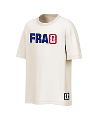 Outerstuff Men's Cream France Fifa World Cup 2026 Livery Oversized T-Shirt