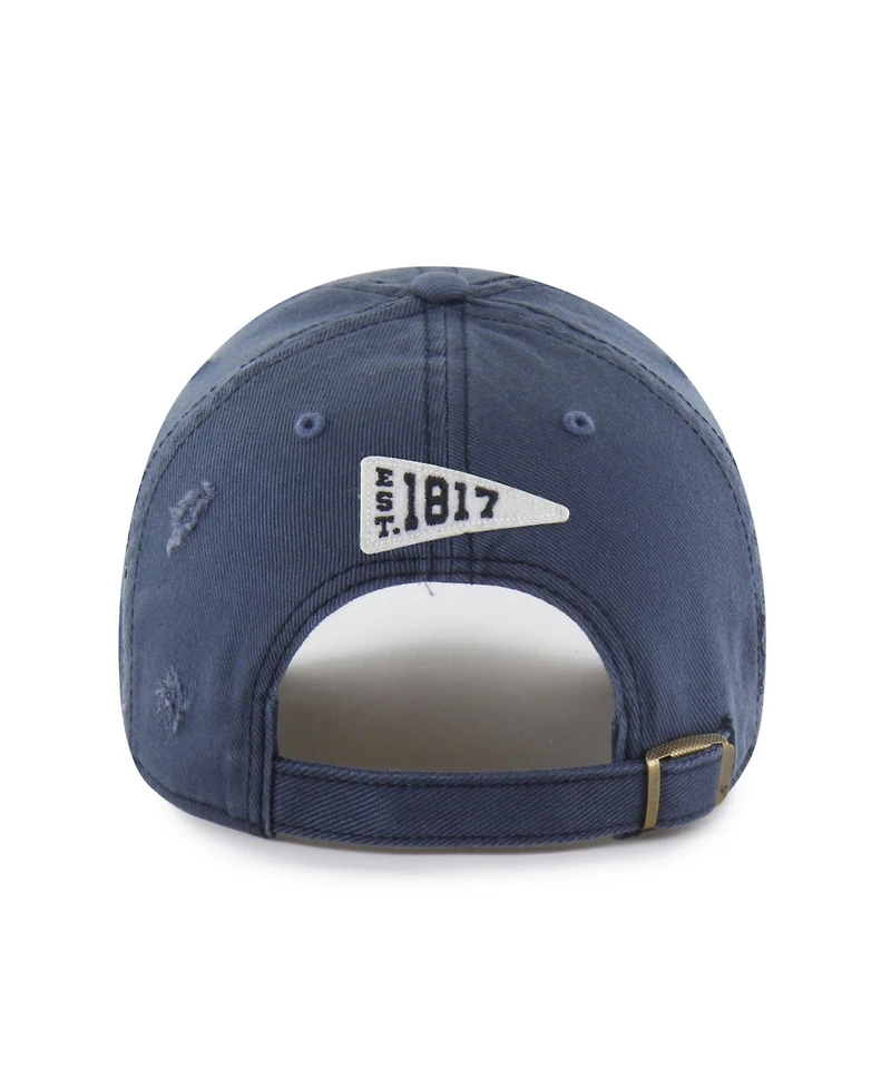 '47 Brand Men's and Women's Navy Michigan Wolverines Well-Worn Seymore Clean Up Adjustable Hat