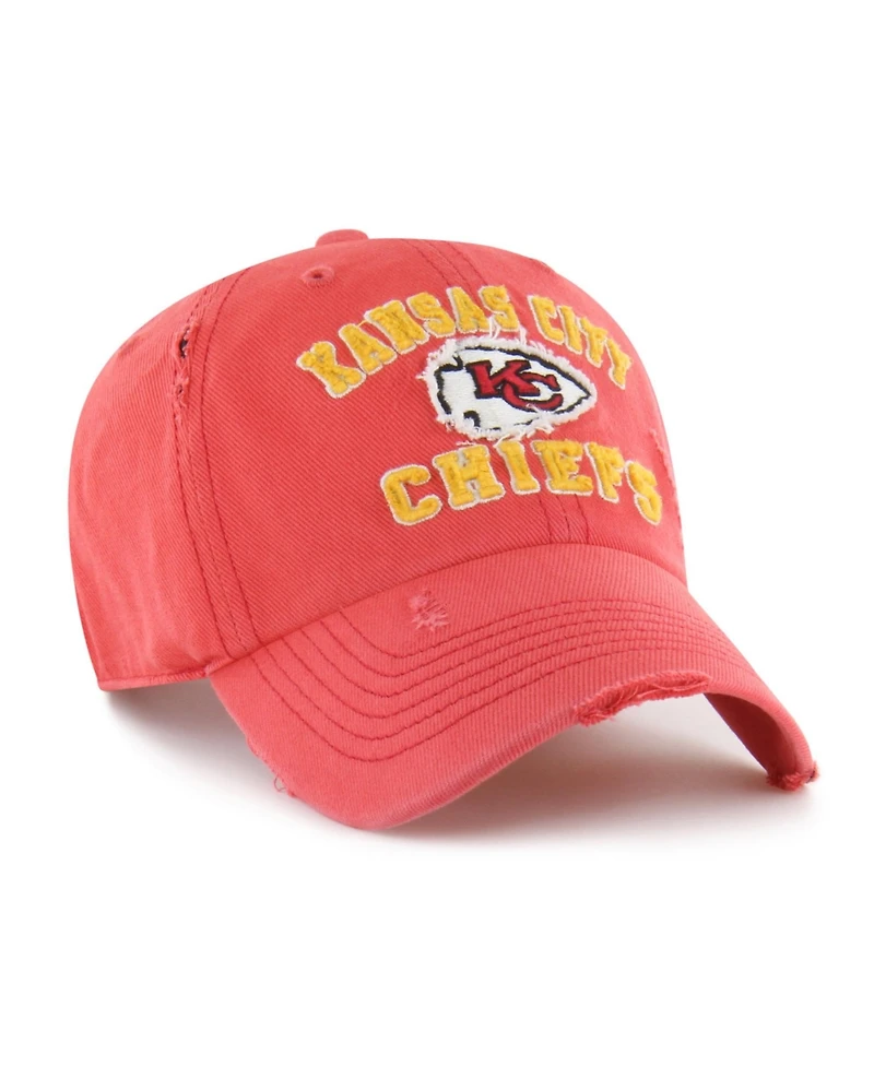 '47 Brand Men's Red Kansas City Chiefs Seymoore Clean Up Adjustable Hat