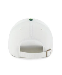 47 Brand Men's Cream/Green New York Jets Pique Patch Clean Up Adjustable Hat