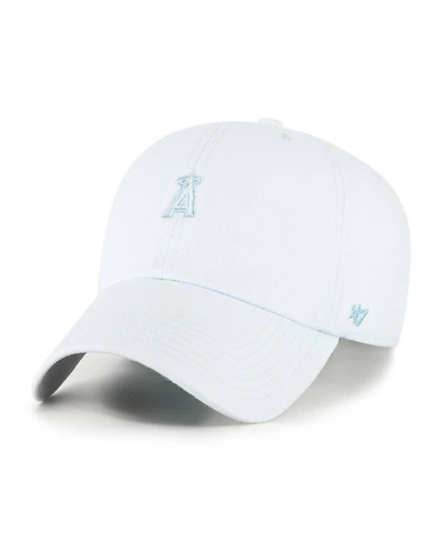 '47 Brand Men's and Women's Light Blue Los Angeles Angels Pastel Clean Up Adjustable Hat