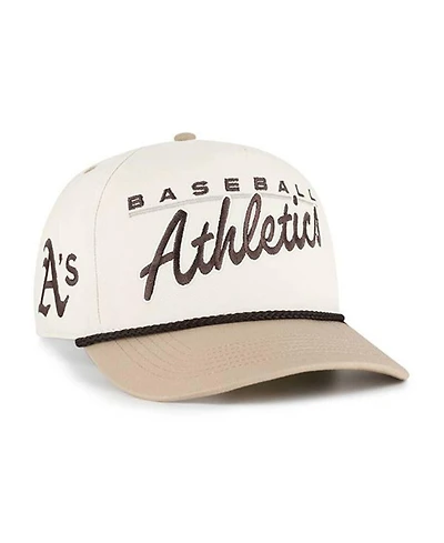 '47 Brand Men's Natural/Tan Athletics Neutral Terrain Hitch Rope Adjustable Hat