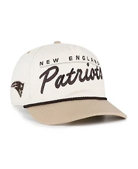 '47 Brand Men's Natural/Tan New England Patriots Neutral Terrain Hitch Rope Adjustable Hat