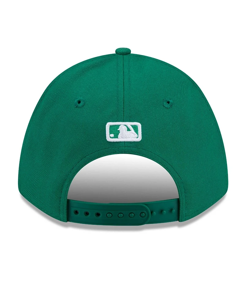 New Era Men's Kelly Green Athletics 2026 Baseball Hall of Fame 9FORTY M-Crown Adjustable Hat