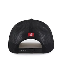 47 Brand Men's and Women's Black Alabama Crimson Tide brr° Condor Mesh Hitch Adjustable Hat