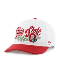 47 Brand Men's and Women's Natural Ohio State Buckeyes Saturday Capsule Enfield Hitch Adjustable Hat