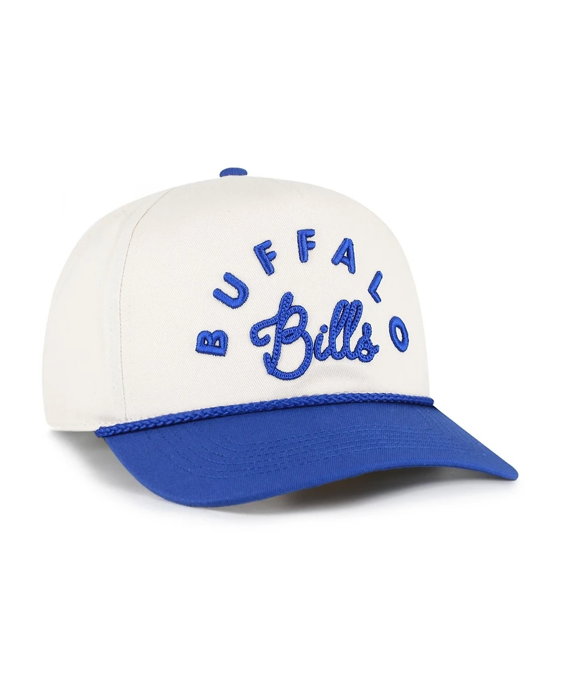 47 Brand Women's Natural Buffalo Bills Rope Script Hitch Adjustable Hat