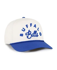 47 Brand Women's Natural Buffalo Bills Rope Script Hitch Adjustable Hat