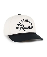 47 Brand Women's Natural Baltimore Ravens Rope Script Hitch Adjustable Hat