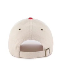 47 Brand Women's Natural/Red Tampa Bay Buccaneers Rope Script Clean Up Adjustable Hat