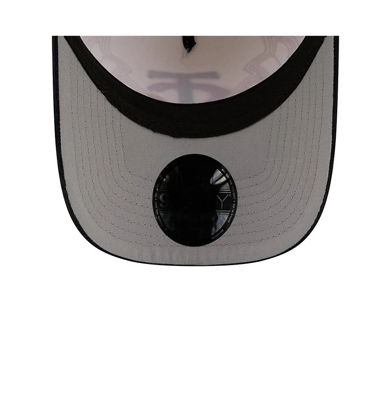 New Era Men's Stone Minnesota Twins Western Stitch 9FORTY A-Frame Adjustable Hat