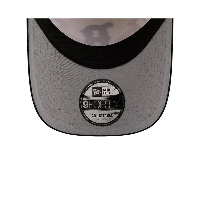 New Era Men's Stone Boston Red Sox Western Stitch 9FORTY A-Frame Adjustable Hat