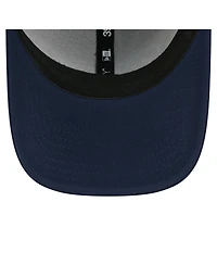 New Era Men's Navy Tennessee Titans Script 39THIRTY Flex Hat
