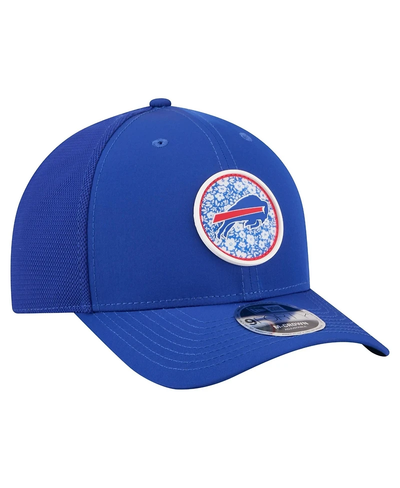 New Era Men's Royal Buffalo Bills Floral 9FORTY M-Crown Trucker Adjustable Hat