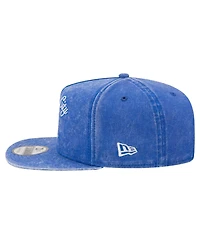 New Era Men's Royal Chicago Cubs City Slogan A-Frame 9FIFTY Snapback Hat