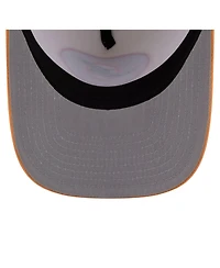 New Era Men's Cream/Orange Miami Dolphins Washed A-Frame 9FIFTY Snapback Hat